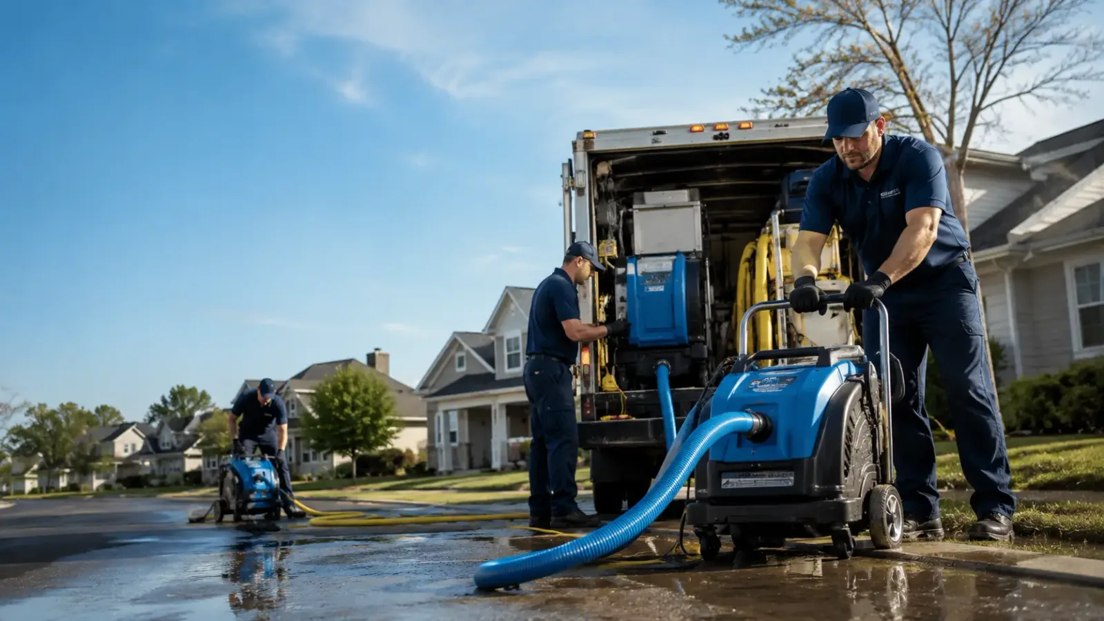 Flood Damage Cleanup in Akron, PA